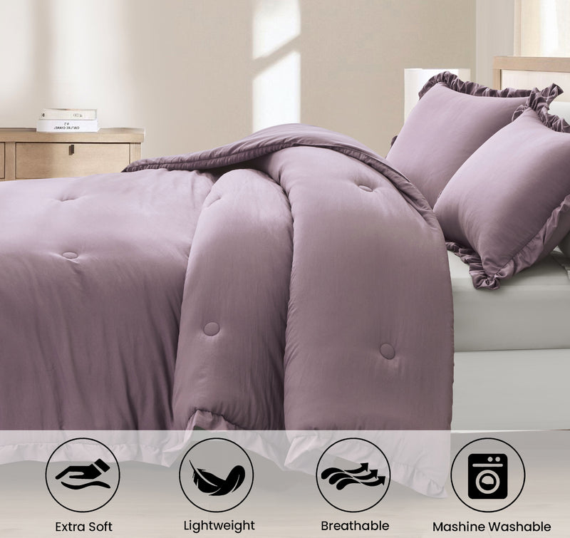 Nora Ruffled Comforter Set