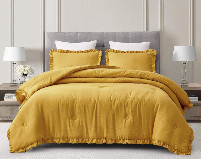 Nora Ruffled Comforter Set