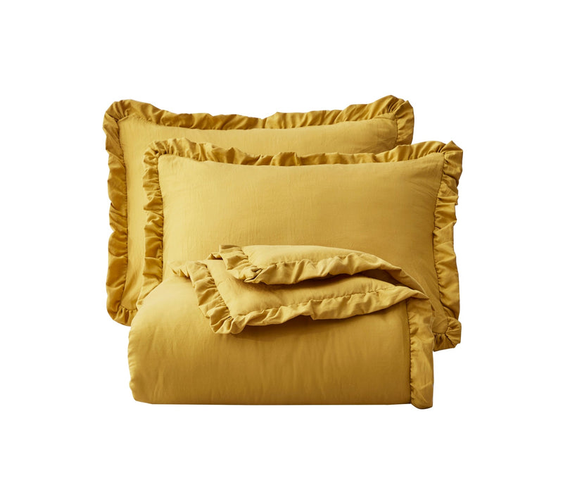 Nora Ruffled Comforter Set