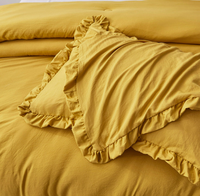 Nora Ruffled Comforter Set