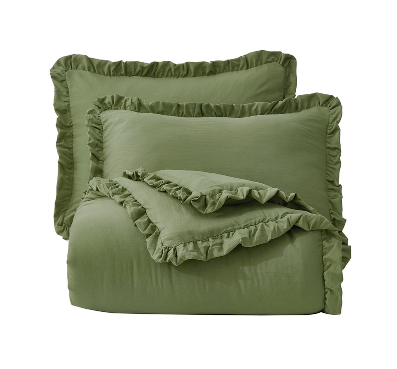 Nora Ruffled Comforter Set