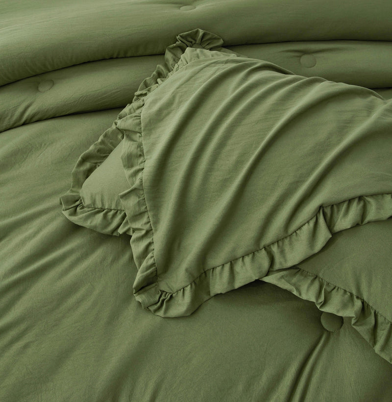 Nora Ruffled Comforter Set