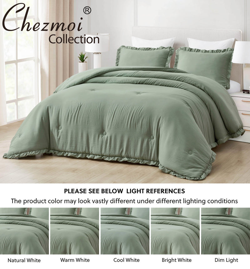 Nora Ruffled Comforter Set