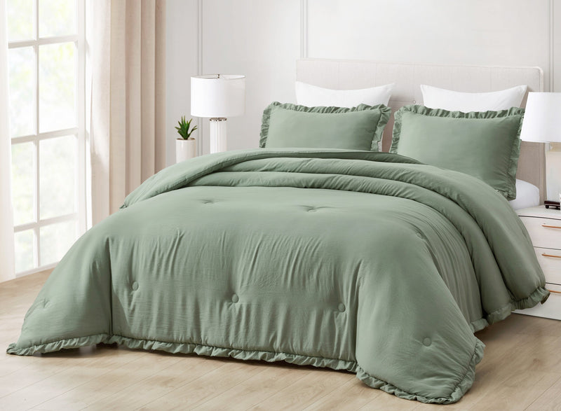 Nora Ruffled Comforter Set