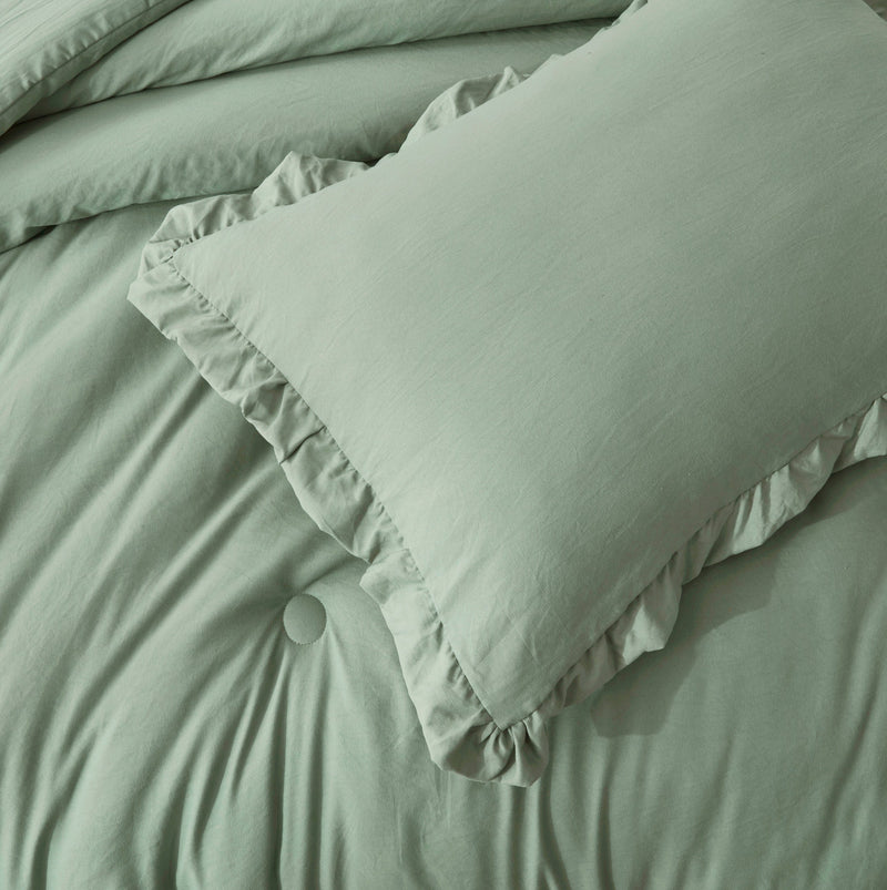 Nora Ruffled Comforter Set