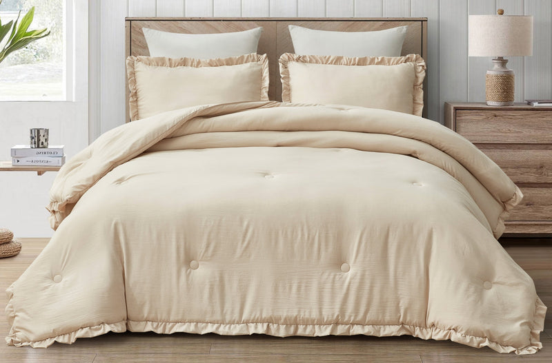 Nora Ruffled Comforter Set