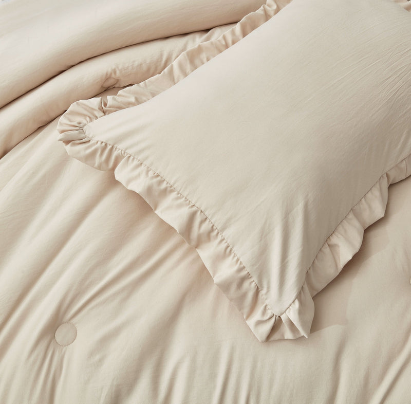Nora Ruffled Comforter Set