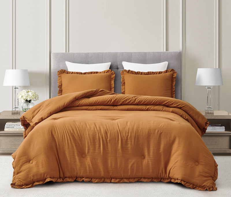 Nora Ruffled Comforter Set