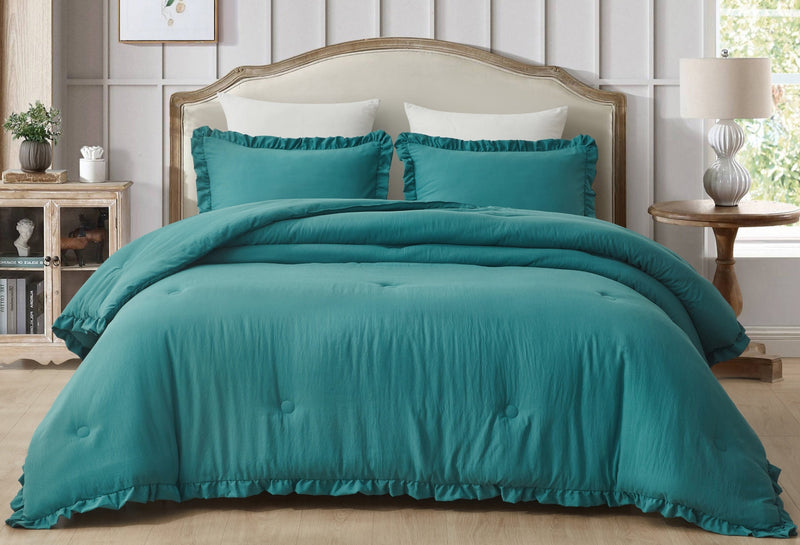 Nora Ruffled Comforter Set