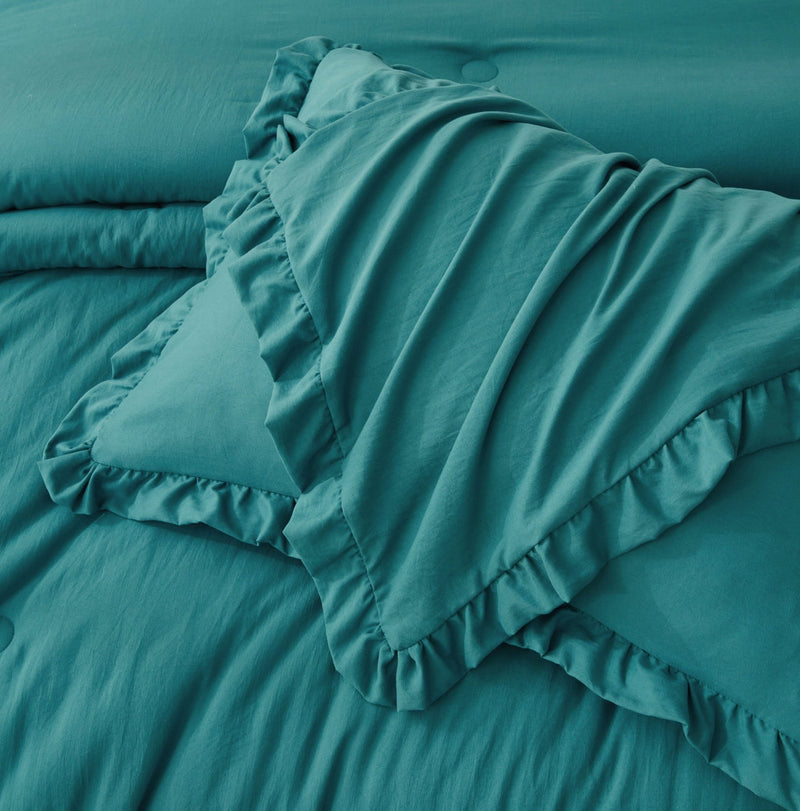 Nora Ruffled Comforter Set