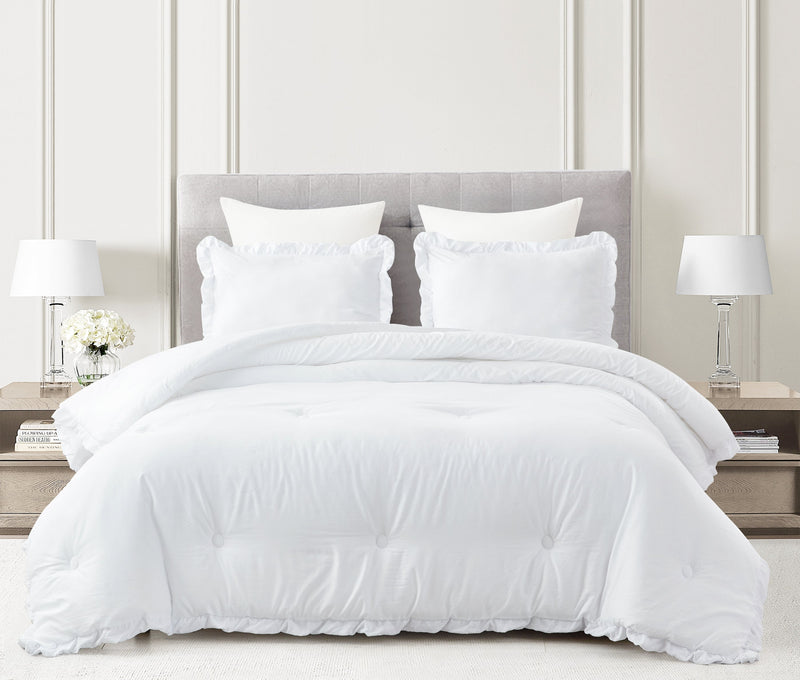Nora Ruffled Comforter Set
