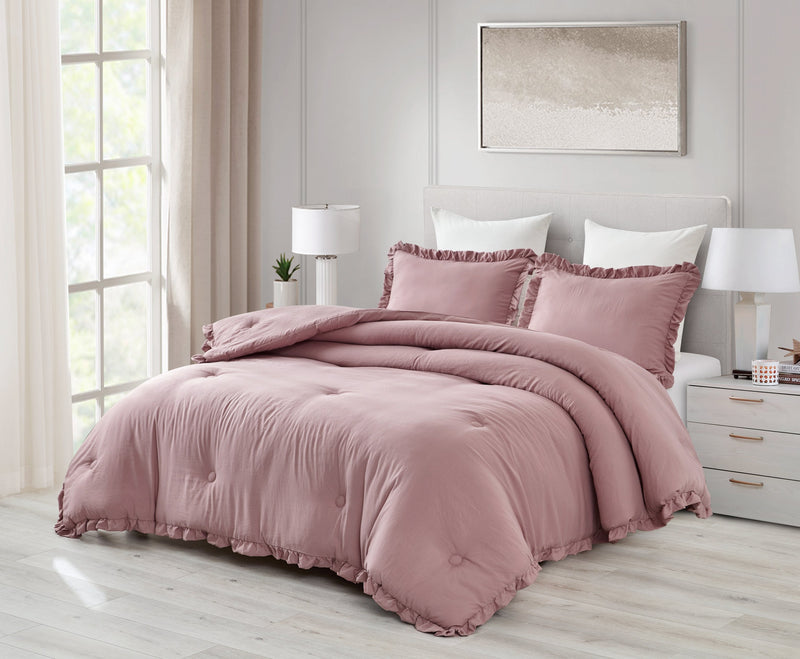 Nora Ruffled Comforter Set