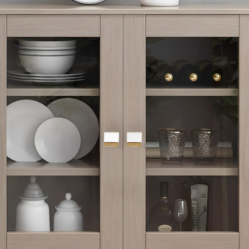 Two-Tone Modern Cabinet Pulls