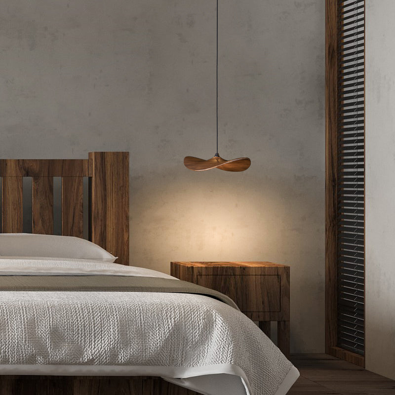 Kintsu Handcrafted Wooden Pendant Light - Wabi Sabi Japandi Style