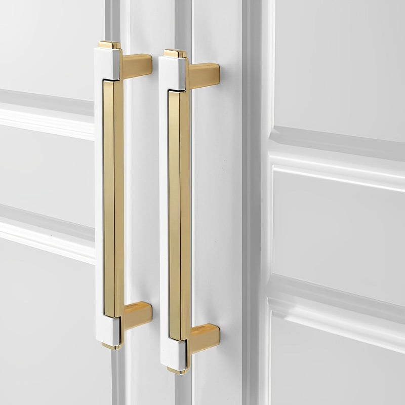 Two-Tone Modern Cabinet Pulls