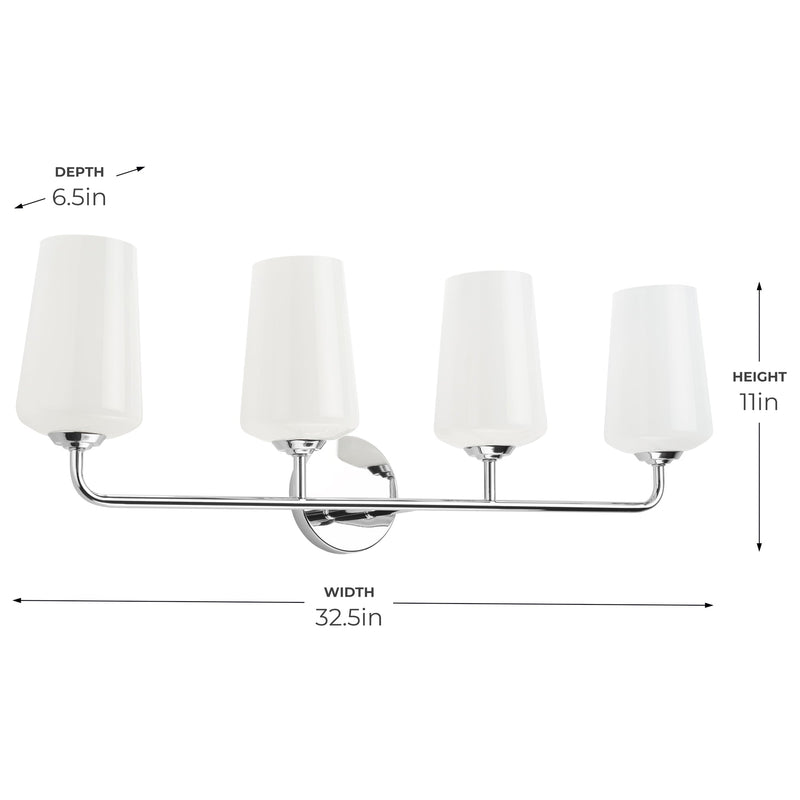 Celino Four-Light Bath Vanity