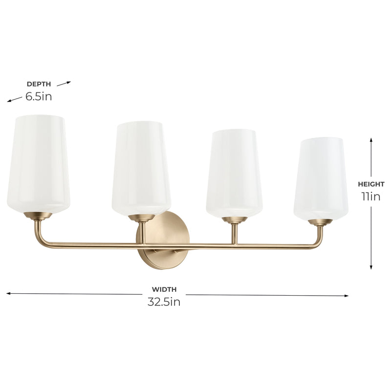 Celino Four-Light Bath Vanity