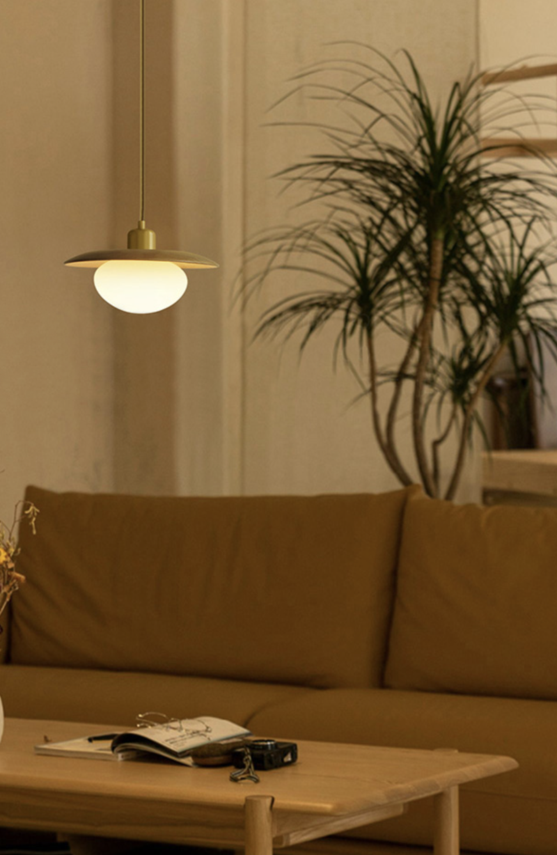 Kato Wooden Disc Pendant Light