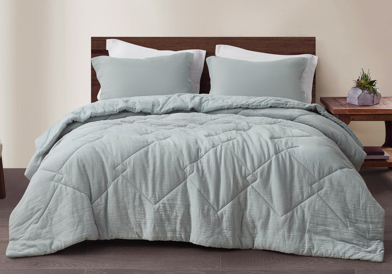 Skye 100% Cotton Gauze Lightweight Comforter Set