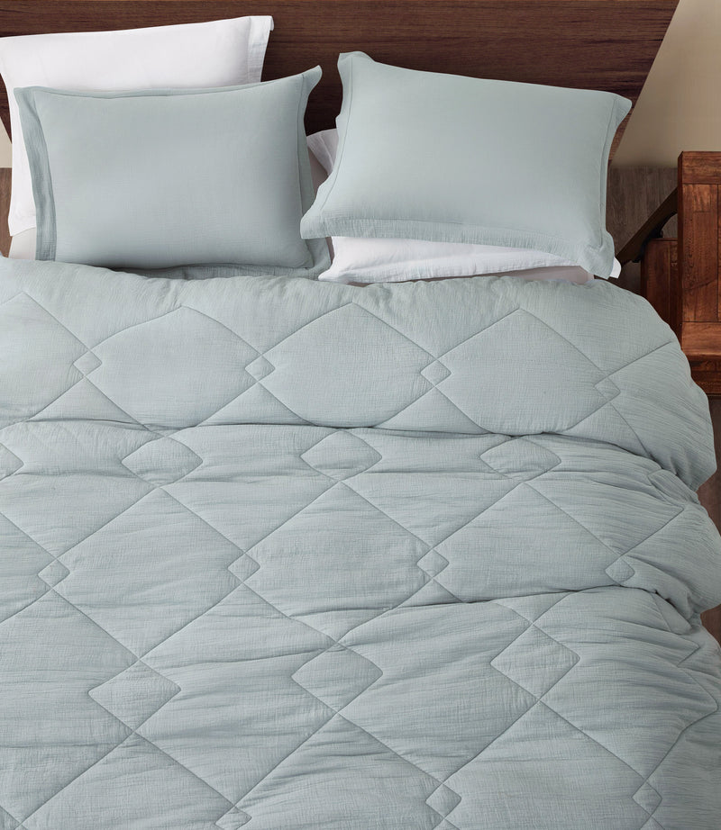 Skye 100% Cotton Gauze Lightweight Comforter Set