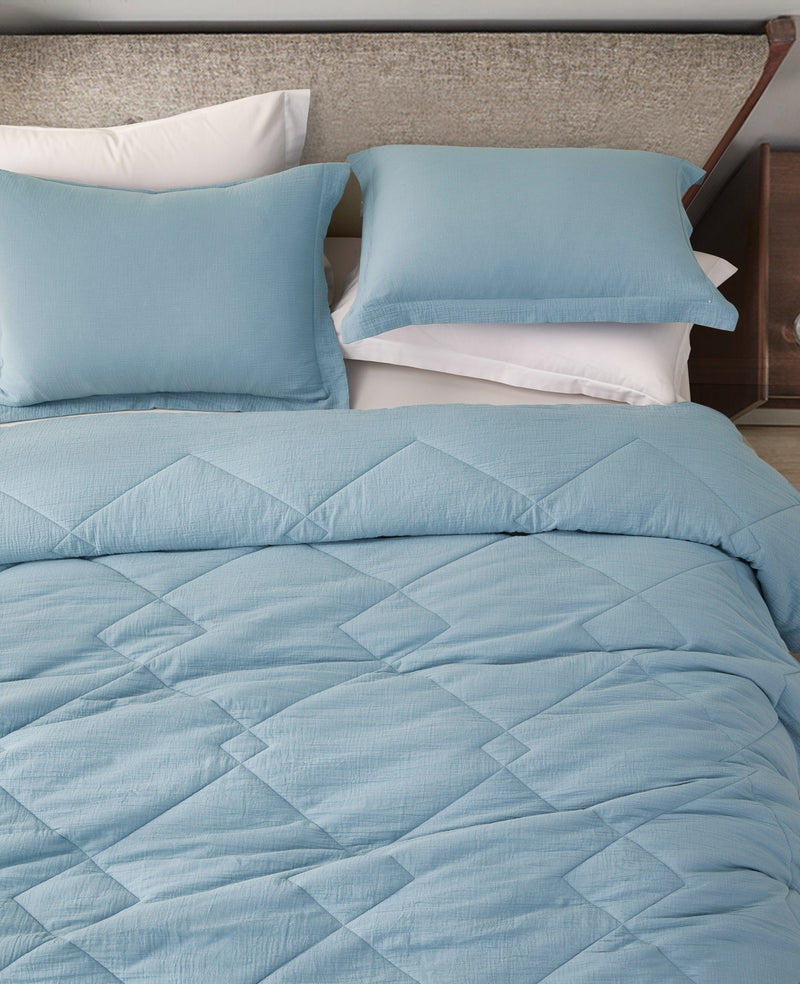 Skye 100% Cotton Gauze Lightweight Comforter Set