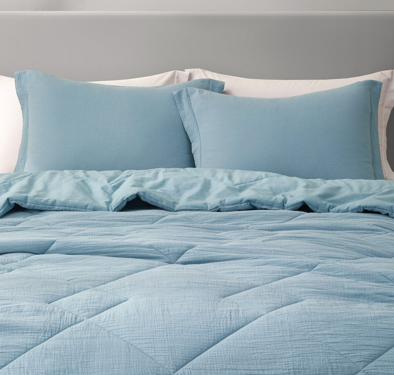 Skye 100% Cotton Gauze Lightweight Comforter Set
