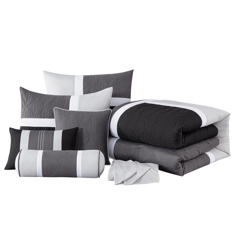 Upland Patchwork Comforter Set