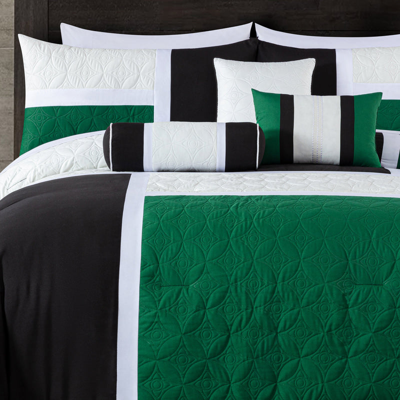 Upland Patchwork Comforter Set