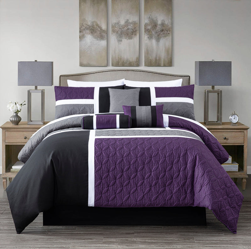 Upland Patchwork Comforter Set