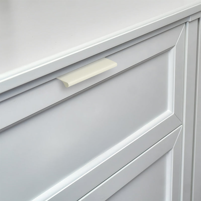 Modern Colorful Edge Pulls for Kitchen Cabinets