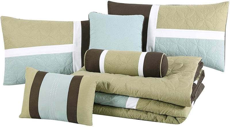 Upland Patchwork Comforter Set