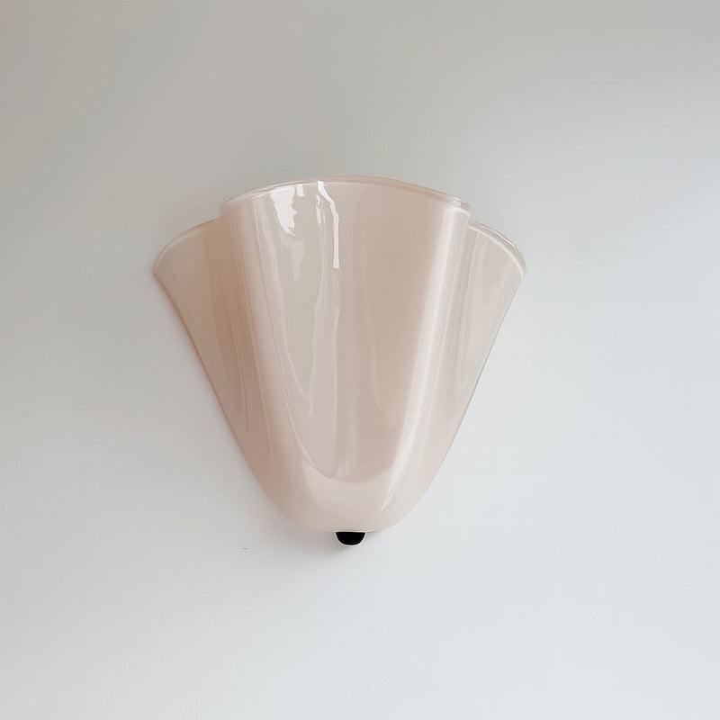 Valentine Hand-Blown Glass Shade Wall Sconce