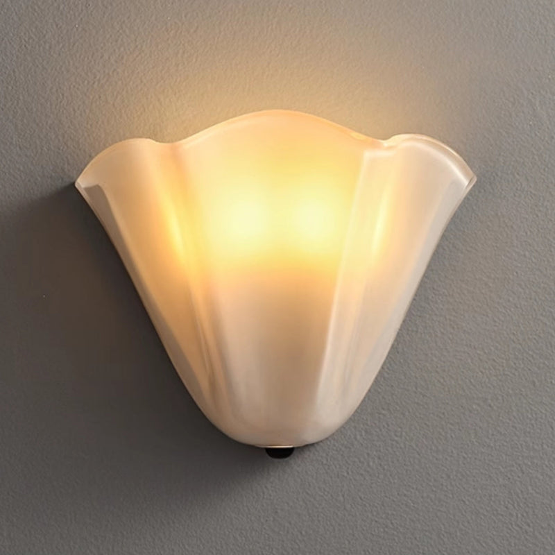 Valentine Hand-Blown Glass Shade Wall Sconce