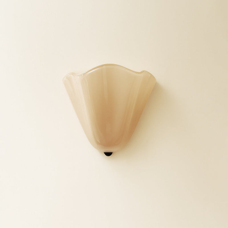 Valentine Hand-Blown Glass Shade Wall Sconce