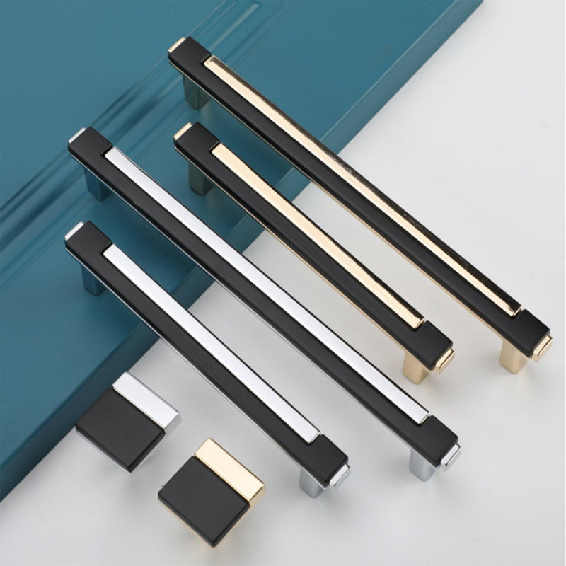 Two-Tone Modern Cabinet Pulls