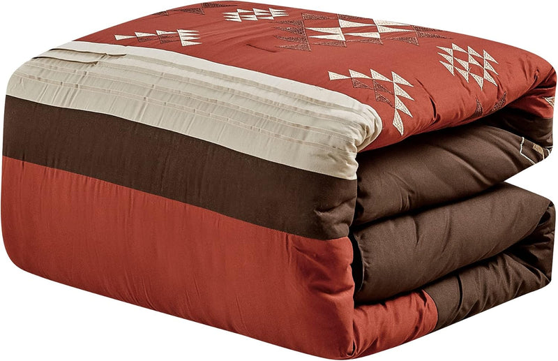 Kabira Rustic Southwestern Geometric Comforter Set