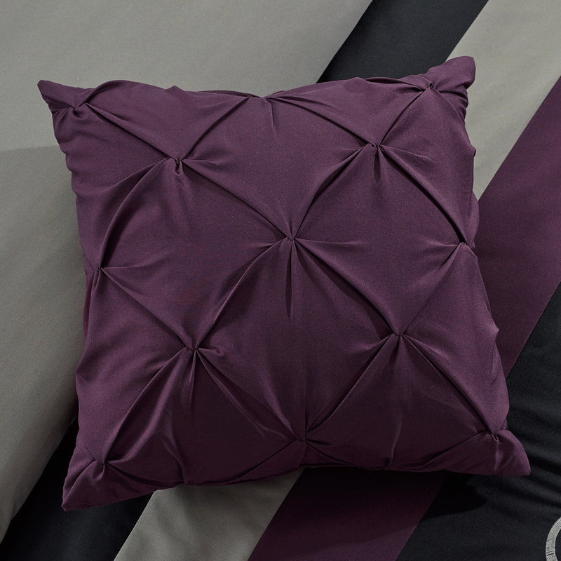 Napa Embroidered Leaves Comforter Set