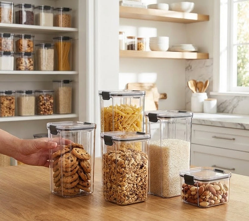 Airtight Pantry Storage Jars