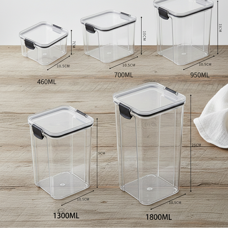 Airtight Pantry Storage Jars