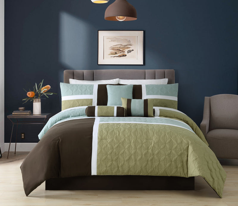 Upland Patchwork Comforter Set