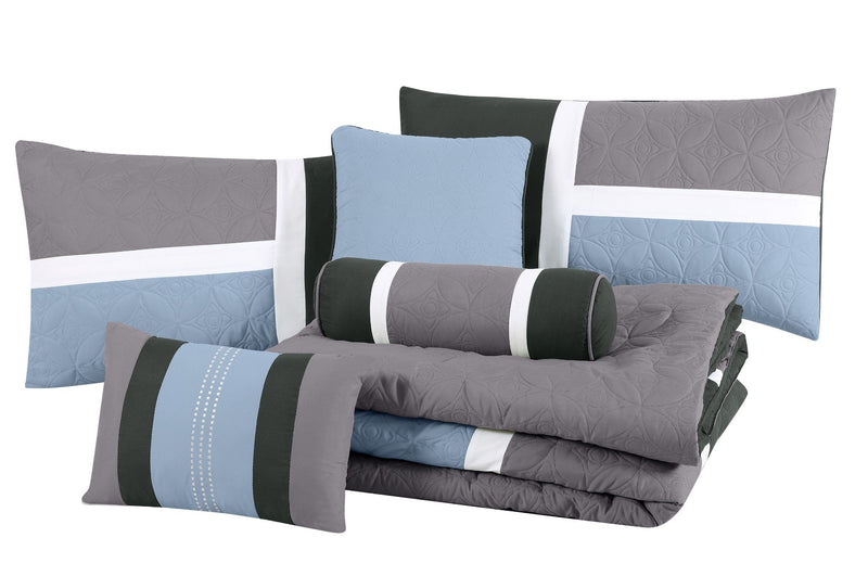 Upland Patchwork Comforter Set