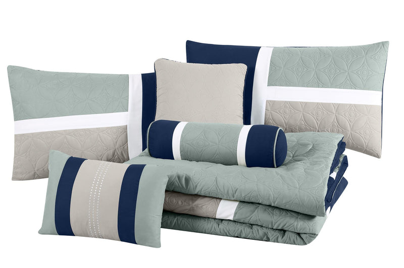 Upland Patchwork Comforter Set