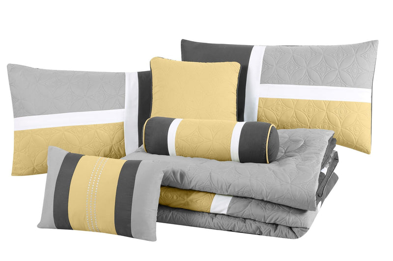 Upland Patchwork Comforter Set